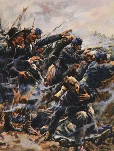Marée haute à Gettysburg, illustration de 