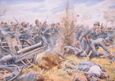 Les Autrichiens en difficulté devant Lemberg - Arthur C. (after) Michael