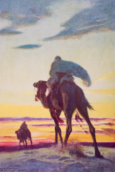 La fuite de Muhammad à Médine (illustration de 
