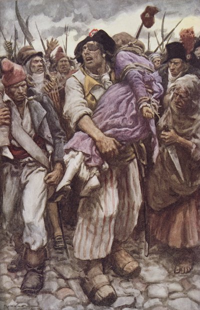 Le Mouron Rouge à la rescousse, illustration pour 