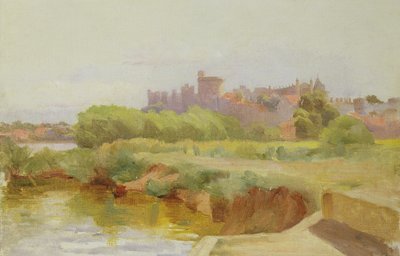 Vue du château de Windsor - Arthur Claude Cooke