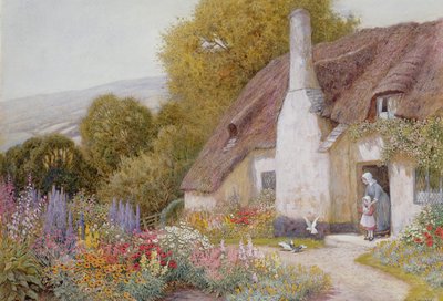 À Dunster - Arthur Claude Strachan
