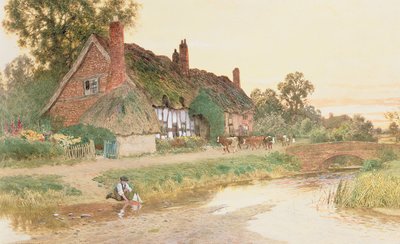 Naviguer le bateau - Arthur Claude Strachan