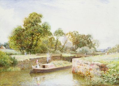 Écluse de Stratford - Arthur Claude Strachan