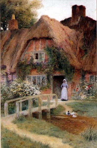 Regarder les canards - Arthur Claude Strachan