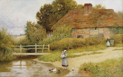 Regarder les canards - Arthur Claude Strachan