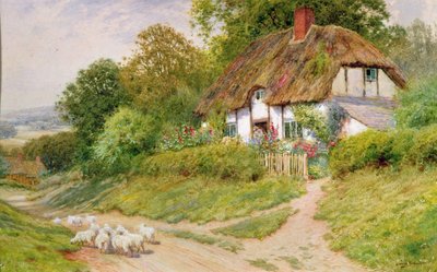 Surveiller les moutons - Arthur Claude Strachan