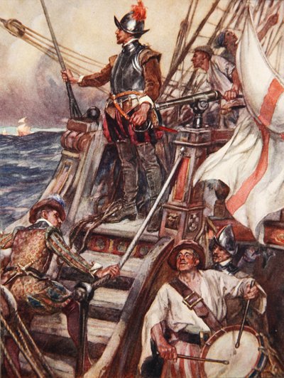 Le Tambour de Drake, illustration de 