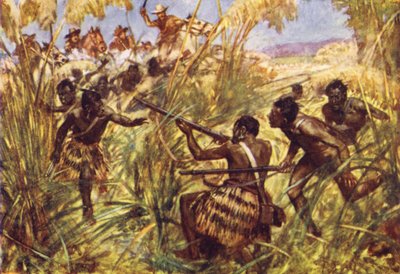 La charge du major Witchell à Nukumaru - Arthur David McCormick