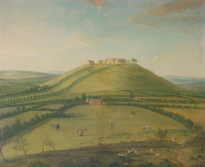 Tour de Hoghton, 18ème siècle - Arthur Devis