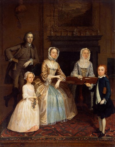 M. et Mme Richard Bull et famille, 1730-80 - Arthur Devis