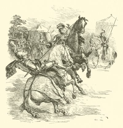 La Légende de Britomart, Le Tournoi - Arthur George Walker