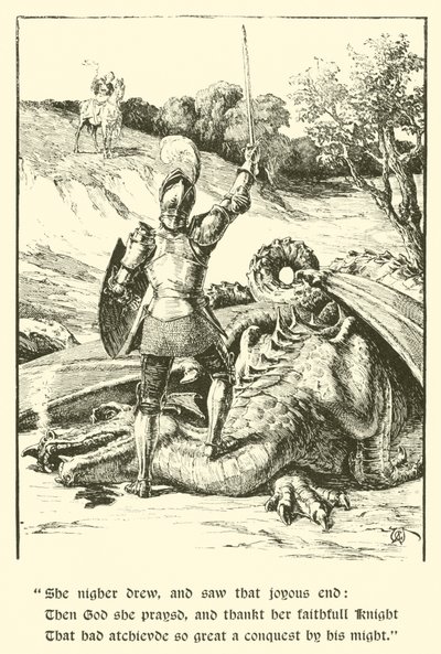 Le Chevalier à la Croix Rouge, Le Dernier Combat - Arthur George Walker