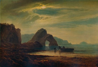 Gilters Point, Tenby, au clair de lune, 1872-1874 - Arthur Gilbert