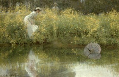 Parasol perdu - Arthur Hacker