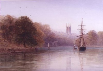 Sur le Dart - Arthur Henry Enock