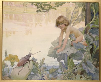 La Fée et le Scarabée, 1922 - Arthur Herbert Buckland