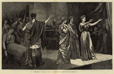 Une pièce grecque dans un salon londonien - Arthur Hopkins
