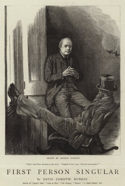 Première personne du singulier - Arthur Hopkins