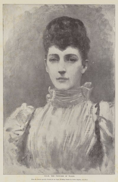 SAR la Princesse de Galles - Arthur Hopkins