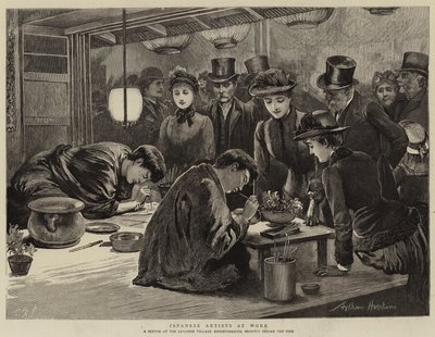 Artistes japonais au travail - Arthur Hopkins