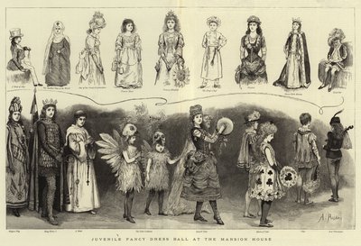 Bal costumé pour enfants à la Mansion House - Arthur Hopkins