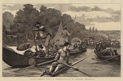 Regardez devant, monsieur ! Un souvenir de la régate de Henley - Arthur Hopkins
