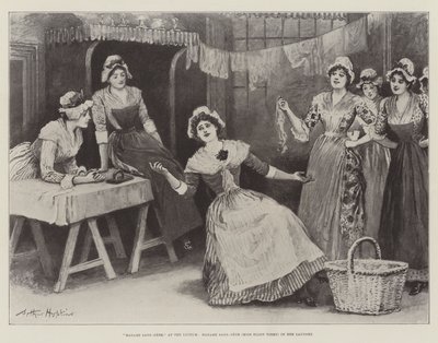 Madame Sans-Gêne, au Lyceum, Madame Sans-Gêne (Miss Ellen Terry) dans sa blanchisserie - Arthur Hopkins