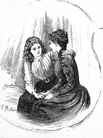 Sœurs échangeant des confidences - Arthur Hopkins