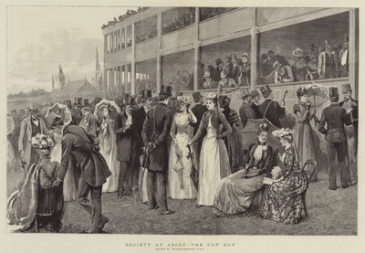 La société à Ascot, le jour de la coupe - Arthur Hopkins