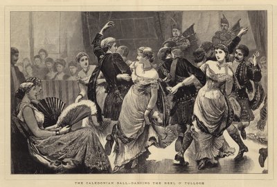 Le bal calédonien, dansant le Reel O