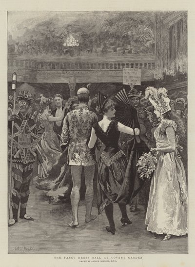 Le bal costumé à Covent Garden - Arthur Hopkins