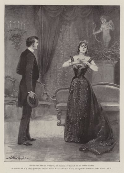 La Princesse et le Papillon, la Nouvelle Pièce de M. Pinero au Théâtre St James - Arthur Hopkins