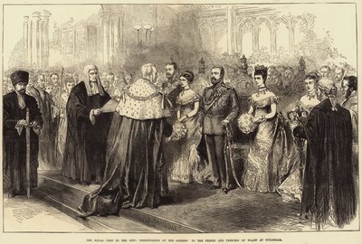 La visite royale à la ville, présentation de l