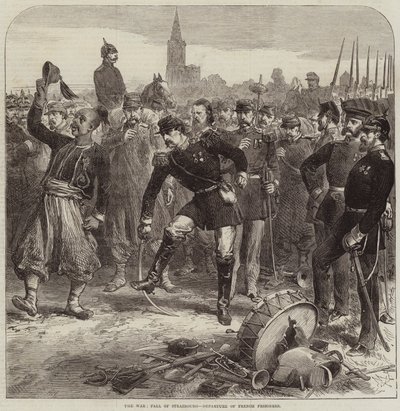 La Guerre, Chute de Strasbourg, Départ des prisonniers français - Arthur Hopkins