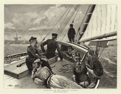 Yachting sur les Norfolk Broads - Arthur Hopkins