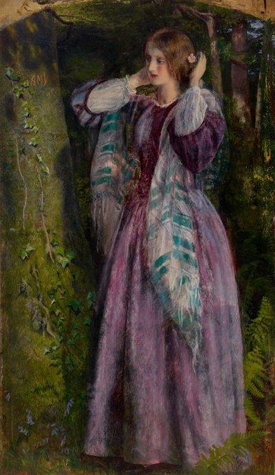 Amy, étude pour "Le Long Engagement" - Arthur Hughes