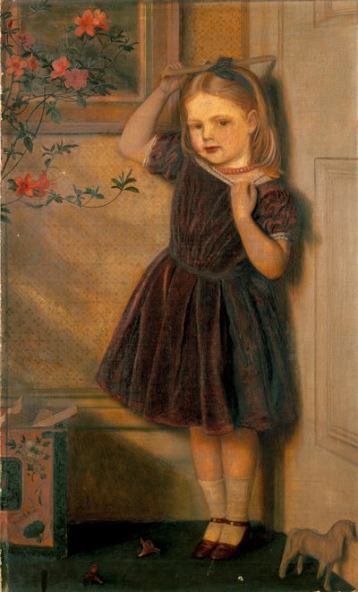 Cecily Ursula, âgée de trois ans - Arthur Hughes