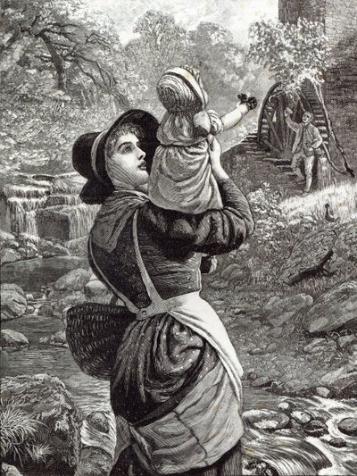 Retour du marché, de 