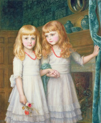Marjorie et Lettice Wormald - Arthur Hughes