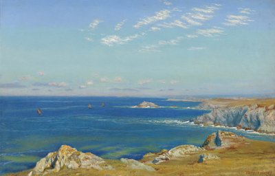 Newquay Headland, Cornouailles - Arthur Hughes