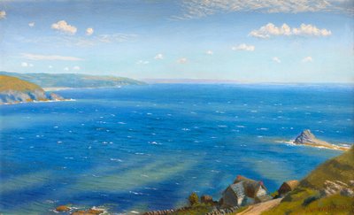 Étude pour Hannafore, West Looe - Arthur Hughes