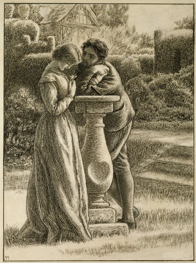 Le cadran, 19e siècle - Arthur Hughes