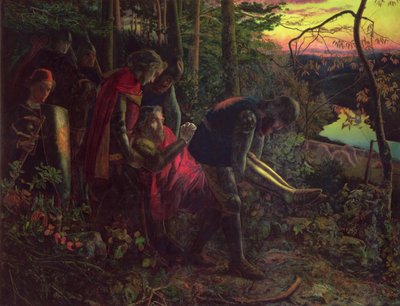 Le Chevalier du Soleil, vers 1859-60 - Arthur Hughes
