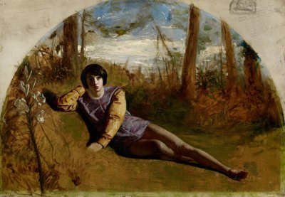 Le jeune poète, 1849 - Arthur Hughes
