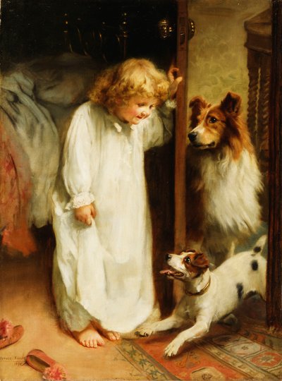 Le salut du matin - Arthur John Elsley