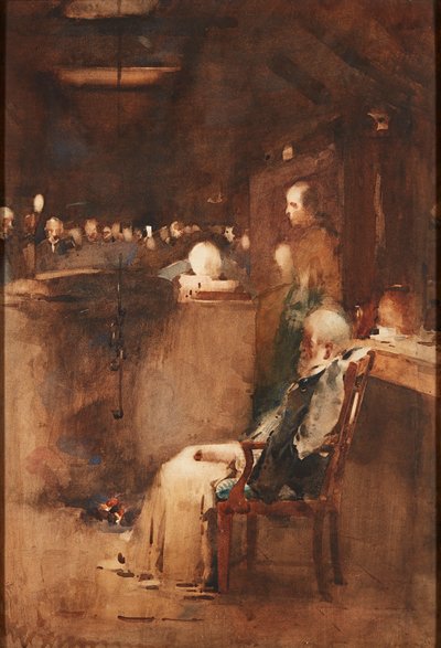 Étude pour le vieux Covenanter - Arthur Melville