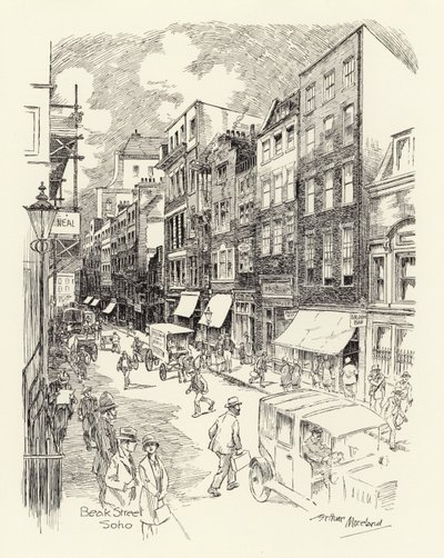 Beak Street, Soho - Arthur Moreland