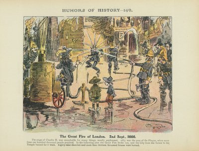 Le grand incendie de Londres. 2 sept. - Arthur Moreland