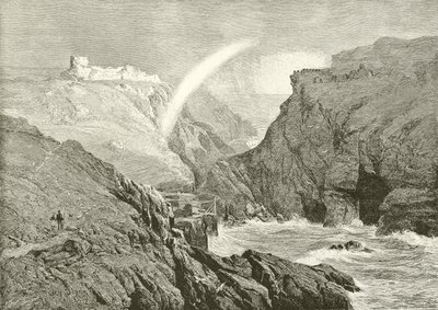 Les ruines du château du Roi Arthur - Arthur Percy Dixon